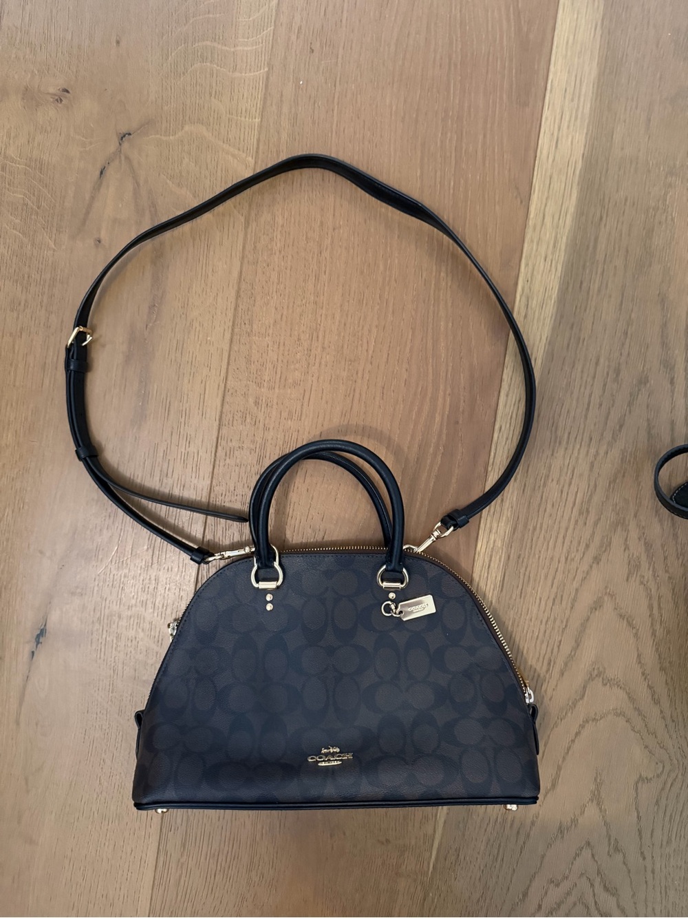 Coach Katy Signature canvas satchel